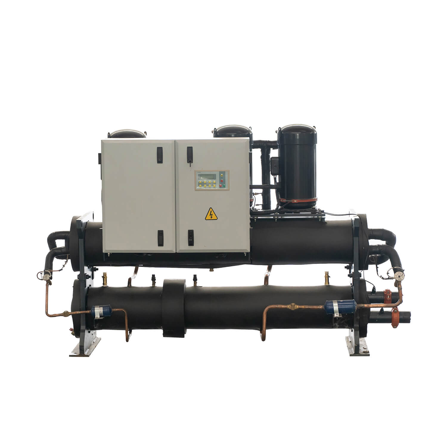 70kw-280kw Water Cooled Scroll Chiller and Heat Pump, Industrial /Commercial Central Air Conditioner